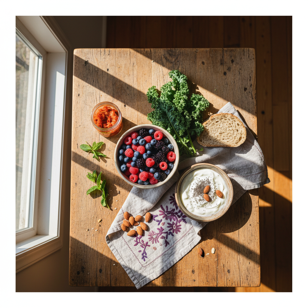 fiber and probiotics