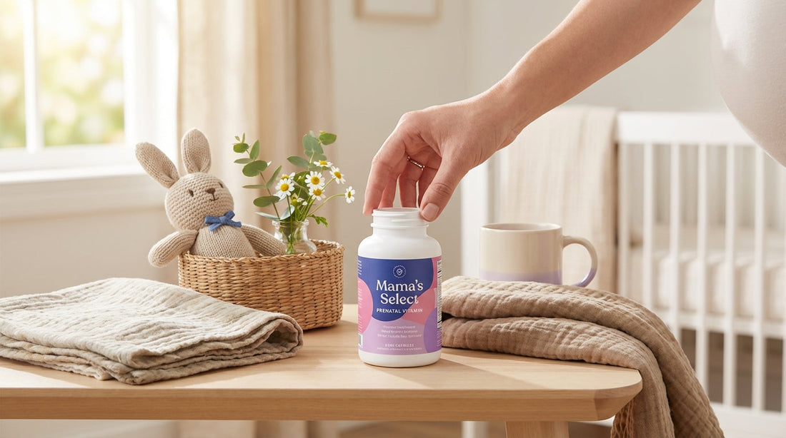 Recommended prenatal vitamins low in vitamin A.